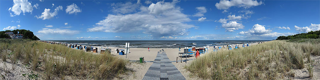Blick auf die Ostsee bei K&ouml;lpinsee