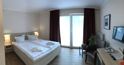 Doppelzimmer mit Terrasse oder Balkon